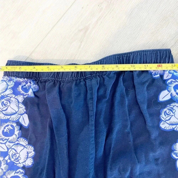 Aerie floral pajama pants joggers blue purple size XS - Picture 11 of 12